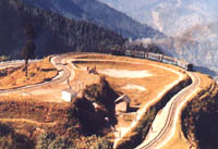 Batasia loop in Darjeeling