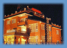 Prince Hotel at night